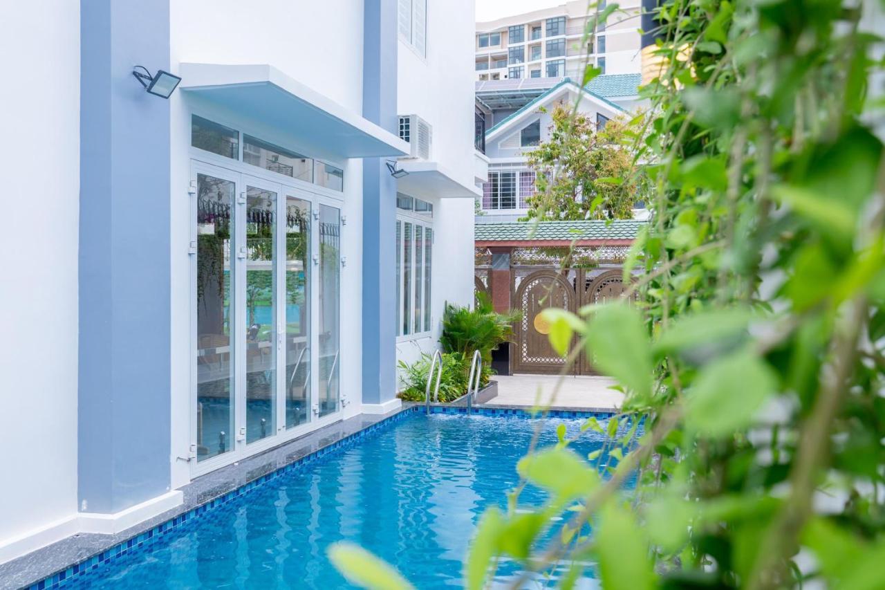 T-Maison Boutique Villa, With Pool, Karaoke, Billiards, Near Beach, Вунг Тау Екстериор снимка